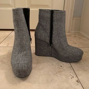 Mix No 6 wedge booties